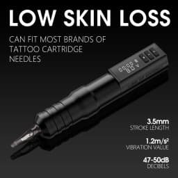 Kiss of Dragon Hunter Tattoo Machine Professional Coreless Motor Wireless Pen Set for Tattoo Artists and Beginners Kit
