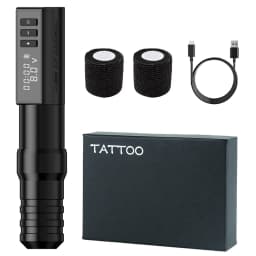 Kiss of Dragon Hunter Tattoo Machine Professional Coreless Motor Wireless Pen Set for Tattoo Artists and Beginners Kit