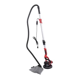 850W Electric Dustless Drywall Sander Ceiling Wall Putty Self Suction Grinning Machine w/LED Light+Bag, Angle Speed Adjustable
