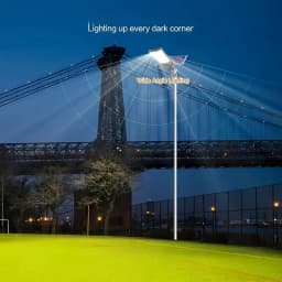 Solar Street Lights Outdoor Motion Sensor Light 8000W 800000LM 6500K Solar Security Flood Lights Solar Lamp for Yard, Road