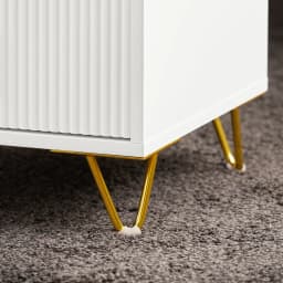 SoBuy FBT115-L 3 drawer bedside table for box spring bed sofa table side table table phone table bedside cabinet