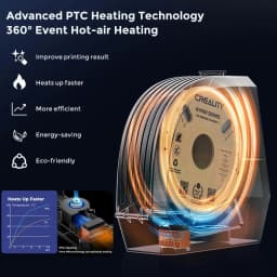 Creality 3D new Space Pi Filament Dryer Box 1KG Filament Adjustable Dehydrator 45℃-70℃ Drying Time Setting 0-48h 3D Printer Part
