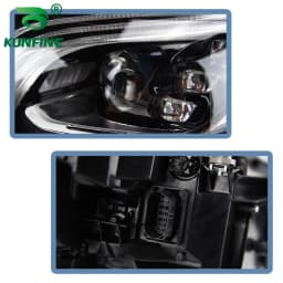 2x Car Headlight Assembly For Benz S-Class W222 2014-2017 LED Dynamic Turning Signals Plug and Play Head Lamp DRL Headlights