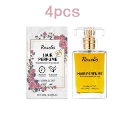 Roxelis 50ml Freshing Floral Perfume Hair Essential Oil Lasting Fragrance Charming Scent Nourish Repair Curly Dry Hair Perfume