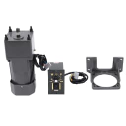 90W 20K Induction Motor with Gear Controller and Bracket| 1.2*2.8cm Shaft 220V AC Motor for Packaging Machine