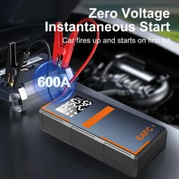 4 in1 Car Jump Starter Air Pump Power Bank Lighting Portable Air Compressor Cars Battery Starters Starting Auto Tyre Inflator