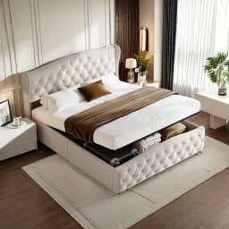 Modern Style Rosahqnda Hydraulic bed Stylish Double Bed Youth Children Adult Without Mattress