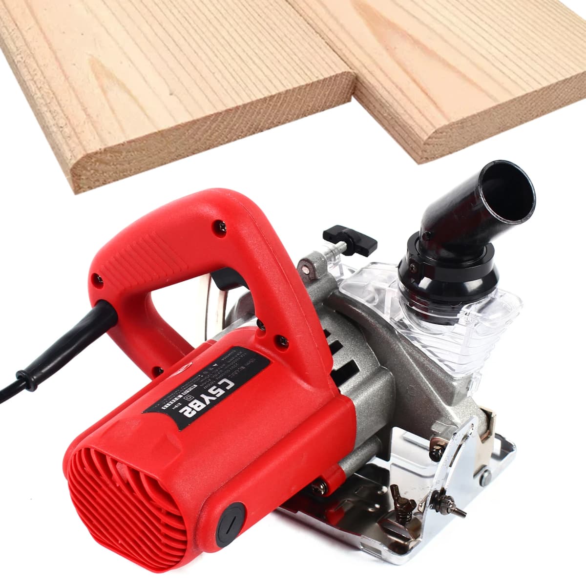 125MM Dust-free Cutter, Marble Cutter, Vacuum Cutting Saw, 1800W, Adjustable Cutting Depth (0-1.61 inches) and Angle (0-45°)
