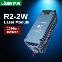 LASER TREE R2 2W 1064nm Infrared Laser Module For Engraving Plastic Metal