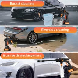 Car High Pressure Washer Cordless Rechargeable Foam Generator Household Garden Tools For Makita 21V Battery For Home Cleaning