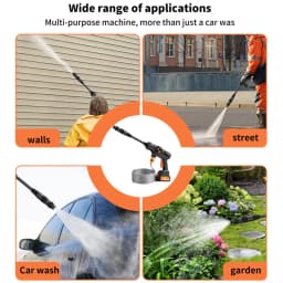 Car High Pressure Washer Cordless Rechargeable Foam Generator Household Garden Tools For Makita 21V Battery For Home Cleaning