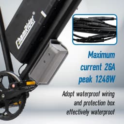 ChamRider DM427 E-bike Long Range Lightweight Stylish Commuter Delivery E-MTB for European Teens Riders Electric Bike