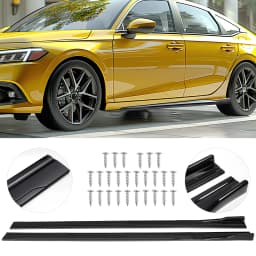 86.6“ Side Skirt Universal For BMW F10 5 Series 535i 528i M Sport 2011-2016 Extension Body Kit Apron Winglet Car Accessories