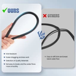 30M Pressure Washer Hose Compatible with Karcher& Bosch Pressure Washer 400Bar/5800PSI Drain Jetter for Pressure Washer