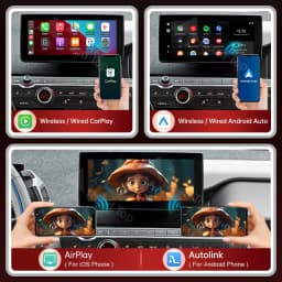 RoadTop Wireless CarPlay for BMW i3 I01 NBT EVO 2013-2020 With GPS Android Auto Mirror Link AirPlay CarPlay Autolink Function