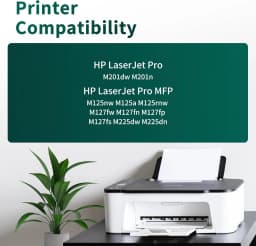 Jhaan 83A 83X Toner Cartridges Compatible with HP 83A CF283A 83X CF283X for Laserjet Pro M201dw M201n MFP M125nw M125a M127fw