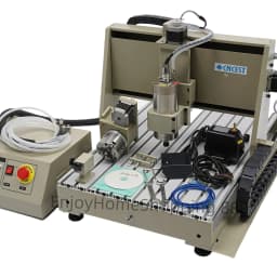 CNC 1500W 4 Axis Wood Router 6040 Engraving Drilling Machine PCB Metal Milling Machine