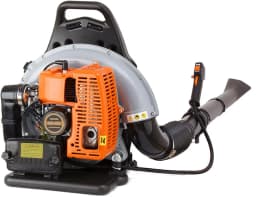 63CC Profi Benzin Laubbläser 6800 RPM - Rückenlaubbläser mit 1.7L Tank, Schultergurt & Öleinfüllstutzen für Gartenarbeit
