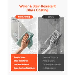 SucceBuy Frameless Sliding Bathtub Door 56-60in.Wx60 in.H Frameless Shower Glass Door Double Sliding Tub Door with 5/16 in Glass