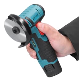 12 V 19500rpm Electric Grinding Tool Multifunctional Angle Grinder Handheld Cutter for Cutting Polishing Ceramic Tile Wood Stone