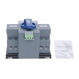 2P Automatic Switch 63A Home Dual Power Transfer Switch Emergency Current Switch Automatic Circuit Breaker Switch 220V