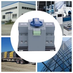 2P Automatic Switch 63A Home Dual Power Transfer Switch Emergency Current Switch Automatic Circuit Breaker Switch 220V
