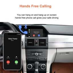 Bonroad Wireless CarPlay Android Car Retrofit Kits For Mercedes Benz C E Class GLK SLK W204 W212 2009-2011 NTG 4.0 Interface