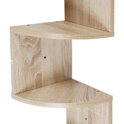 Corner Shelf, Wall Shelf 5 Levels, Floating Shelf, Wall-mounted Shelf, Space-saving, for Kitchen Bedroom Living Room