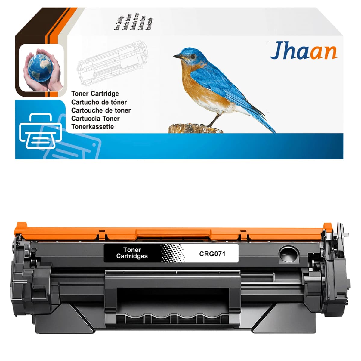 Jhaan CRG071 CRG-071H Toner Cartridge Compatible for Canon 071 071H for Canon I-SENSYS LBP121 LBP122 LBP122dw MF272 MF272dw