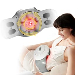 Automatic Abdominal Massager,Electric Stomach Massager Machine for Flattening Belly,Multiple-use for Waist Abdomen Back Neck Leg