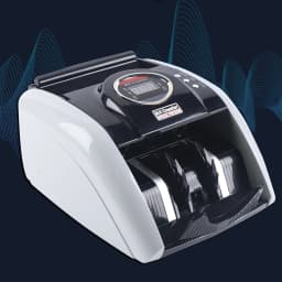 Portable Money Counter Machine, 900 Bills/Min Banknote Counter with UV Detection Counterfeit Bill Cash Currency Detection