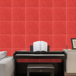 18 Piece Acoustic Panels Soundproofing Wall Panels 30*30cm 9mm Thick Polyester Fiber for Home Office Studio KTV Cinema Bedroom Decoration