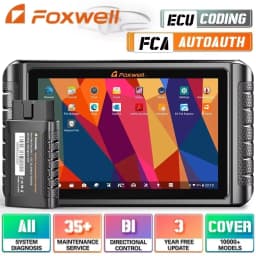 Foxwell NT1009 OBD2 Scanner ECU Coding Bi-Directional Control 35 Reset OE All System Professional OBD Car Diagnosis Tools