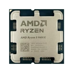 AMD Ryzen 5 9600X R5 9600X 5.4GHz 6-Core 12-Thread 4NM 38M Desktop Processor Socket AM5 CPU Gaming Processo but no fan