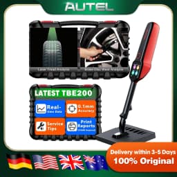 Autel MaxiTPMS TBE200 EU Tire Tread Depth Brake Disc Wear Detector Diagnostic Scan TPMS Reports and Repair Tips With ITS600