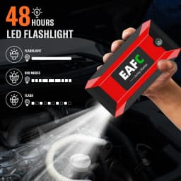 1200A Car Jump Starter Power Bank Portable Battery Booster Charger 12V Starting Device Diesel External Battery