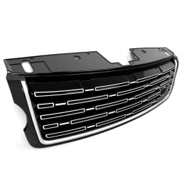 SAIQINGSP Gloss Black 2023 Style Fit Range Rover 2013-2017 Front Grille ABS Plastic Car Accessories Tools