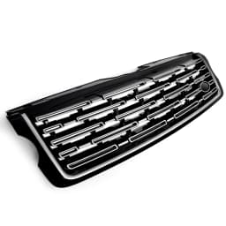 SAIQINGSP Gloss Black 2023 Style Fit Range Rover 2013-2017 Front Grille ABS Plastic Car Accessories Tools