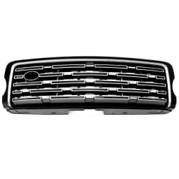 SAIQINGSP Gloss Black 2023 Style Fit Range Rover 2013-2017 Front Grille ABS Plastic Car Accessories Tools