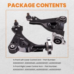Wishbone Front Lower Suspension Track Control Arms For Mercedes Vito Viano W639