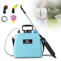 6.5L/8L/9L Automatic Electric Sprayer Garden Plant Sprayer Handheld Rechargeable Sprinkler Sprayer Atomization Shouldered Watering Can