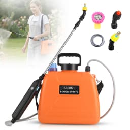 6.5L/8L/9L Automatic Electric Sprayer Garden Plant Sprayer Handheld Rechargeable Sprinkler Sprayer Atomization Shouldered Watering Can