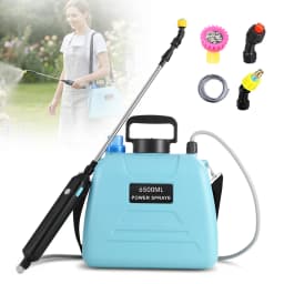 6.5L/8L/9L Automatic Electric Sprayer Garden Plant Sprayer Handheld Rechargeable Sprinkler Sprayer Atomization Shouldered Watering Can