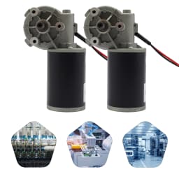 60W DC 12V/24V Geared Motors Reduction Gear Motor 220RPM Speed Controller