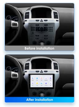 360Camera Android 13 Car Radio For Opel Zafira B Astra H 2005-2014 Car Multimedia GPS 4G Carplay Intelligent Screen autoradio