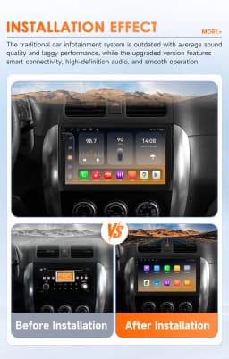 Hizpo Car Intelligent Systems Radio For Suzuki SX4 2006-2013 For Fiat Sedici 2005-2014 Carplay Android Auto Multimedia GPS 2din