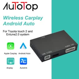 Wireless Carplay Android Auto Interface Decoder Box For Toyota Touch 2 & Entune2.0 Tundra Tundra RAV4 Tacoma Camry Corolla CH-R