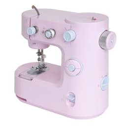 Portable Mini Sewing Machine With Foot Pedal Led Light 5 Stitch Pattern For Clothing, Pants, Silk, Chiffon, Shirts