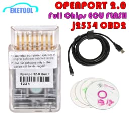 Tactrix Openport 2.0 Full Chips ECU FLASH Openport Car Diagnostic Tool For Mercedes-Benz J2534 Scanner