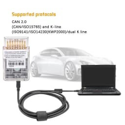 Tactrix Openport 2.0 Full Chips ECU FLASH Openport Car Diagnostic Tool For Mercedes-Benz J2534 Scanner